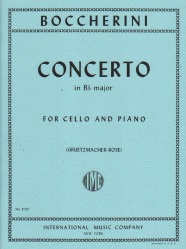 Concerto in B-flat major, G. 482 - Cello and Piano