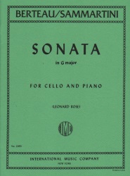 Sonata in G Major - Cello and Piano