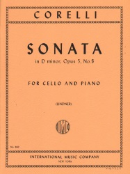 Sonata in D Minor, Op. 5, No. 8 - Cello and Piano