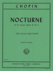 Nocturne in E-flat Major, Op. 9, No. 2 - Cello and Piano