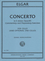 Concerto in E Minor, Op. 85 - Solo Cello (with Optional 2nd Cello)