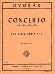 Concerto in B Minor, Op. 104 - Cello and Piano