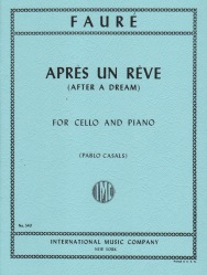 Apres un reve - Cello and Piano