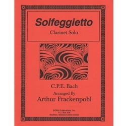 Solfeggietto - Clarinet Unaccompanied