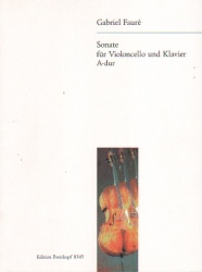 Sonata in A Major, Op. 13 - Cello and Piano