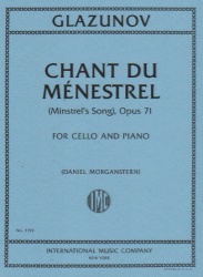 Chant du Menestrel (Minstrel's Song) Op. 71 - Cello and Piano