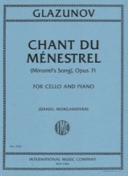 Chant du Menestrel (Minstrel's Song) Op. 71 - Cello and Piano