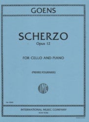 Scherzo, Op. 12 - Cello and Piano