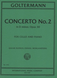 Concerto No. 2 in D Minor, Op. 30 - Cello and Piano