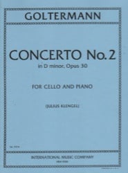 Concerto No. 2 in D Minor, Op. 30 - Cello and Piano