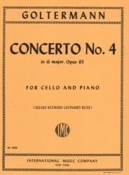 Concerto No. 4 in G Major, Op. 65 - Cello and Piano
