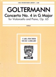 Concerto No. 4 in G Major, Op. 65 - Cello and Piano