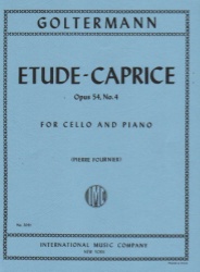 Etude-Caprice, Op. 54, No. 4 - Cello and Piano