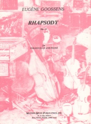 Rhapsody, Op. 13 - Cello and Piano