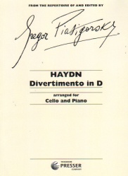 Divertimento in D Major - Cello and Piano