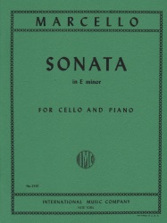 Sonata in E Minor - Cello and Piano
