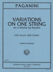 Variations on One String - Cello and Piano