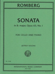 Sonata in B-flat major, Op. 43 No. 1 - Cello and Piano