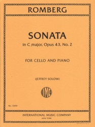 Sonata in C major, Op. 43 No. 2 - Cello and Piano