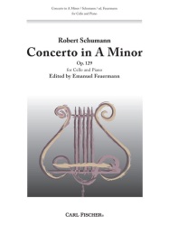 Concerto in A Minor, Op. 129 - Cello and Piano