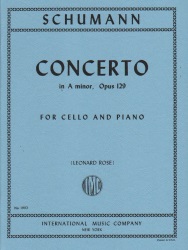 Concerto in A Minor, Op. 129 - Cello and Piano