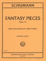 Fantasy Pieces (Fantasiestucke), Op. 73 - Cello and Piano