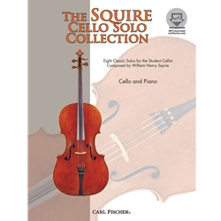 Squire Cello Solo Collection (Book/CD) - Cello and Piano