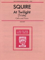 At Twilight (Triste) - Cello and Piano