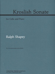 Kroslish Sonata - Cello and Piano