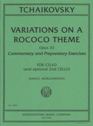 Variations on a Rococo Theme, Op. 33 - Cello (and Optional 2nd Cello)