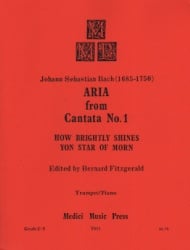 Aria from Cantata No. 1  - Trumpet and Piano