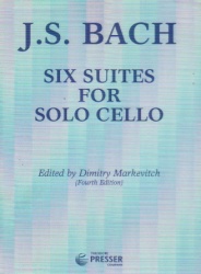 6 Suites - Cello Unaccompanied