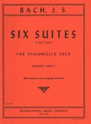 6 Suites - Cello Unaccompanied