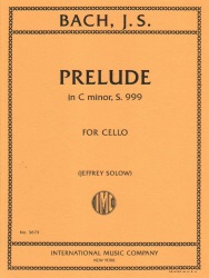Prelude in C Minor, S. 699 - Cello Unaccompanied