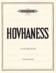 Yakamochi, Op. 193 No. 2 - Cello Unaccompanied