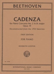 Cadenza for Piano Concerto No. 2, Op.19 - Piano