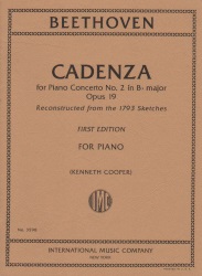 Cadenza for Piano Concerto No. 2, Op.19 - Piano