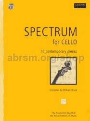 Spectrum for Cello (Book/CD) - Cello and Piano