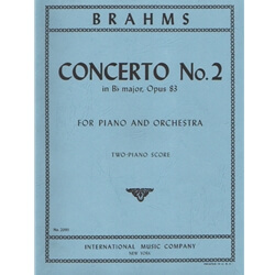 Concerto No. 2 in B-flat Major, Op. 83 - Piano