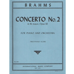 Concerto No. 2 in B-flat Major, Op. 83 - Piano