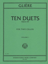 10 Duets, Op. 65, Volume 1 - Cello Duet