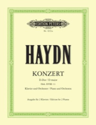 Concerto in D Major, Hob XVIII:11 - Piano