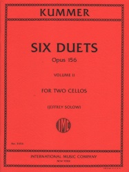 6 Duets, Op. 156, Volume 2 (Nos. 4-6) - Cello Duet