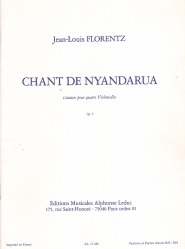 Chant de Nyandarua, Op. 6 - Cello Quartet