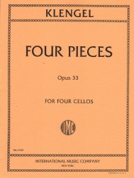 4 Pieces, Op. 33 - Cello Quartet