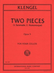 2 Pieces, Op. 5 - Cello Quartet