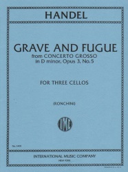 Grave and Fugue - Cello Trio