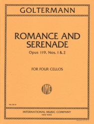 Romance and Serenade, Op. 119 Nos. 1 and 2 - Cello Quartet