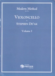 Modern Method for the Violoncello, Vol. 1 - Cello Study