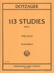 113 Studies, Vol. 1 - Cello Study